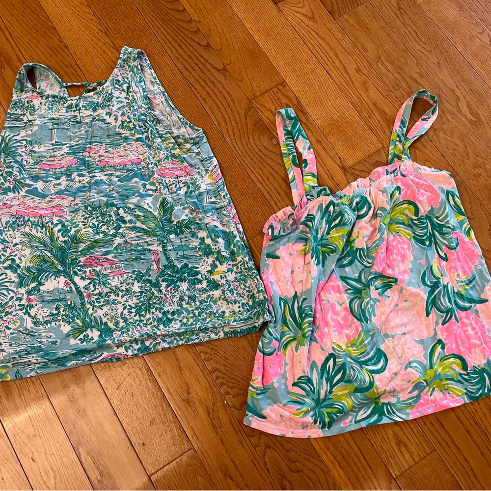 Lilly Pulitzer size MediumTank Tops